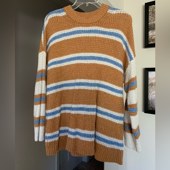 American Eagle Outfitters Cozy Sweater - Stripes - Size Small - Picture 1 of 4